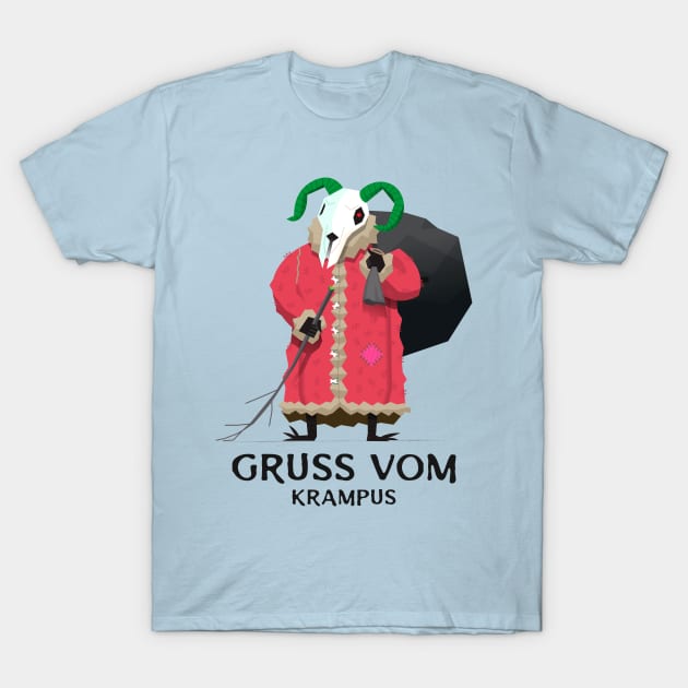 Gruss Vom Krampus T-Shirt by soondoock